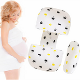 Best Pregnancy Pillow for Comfort | Adjustable Maternity Wedge Pillow for Belly, Back & Side Sleeping